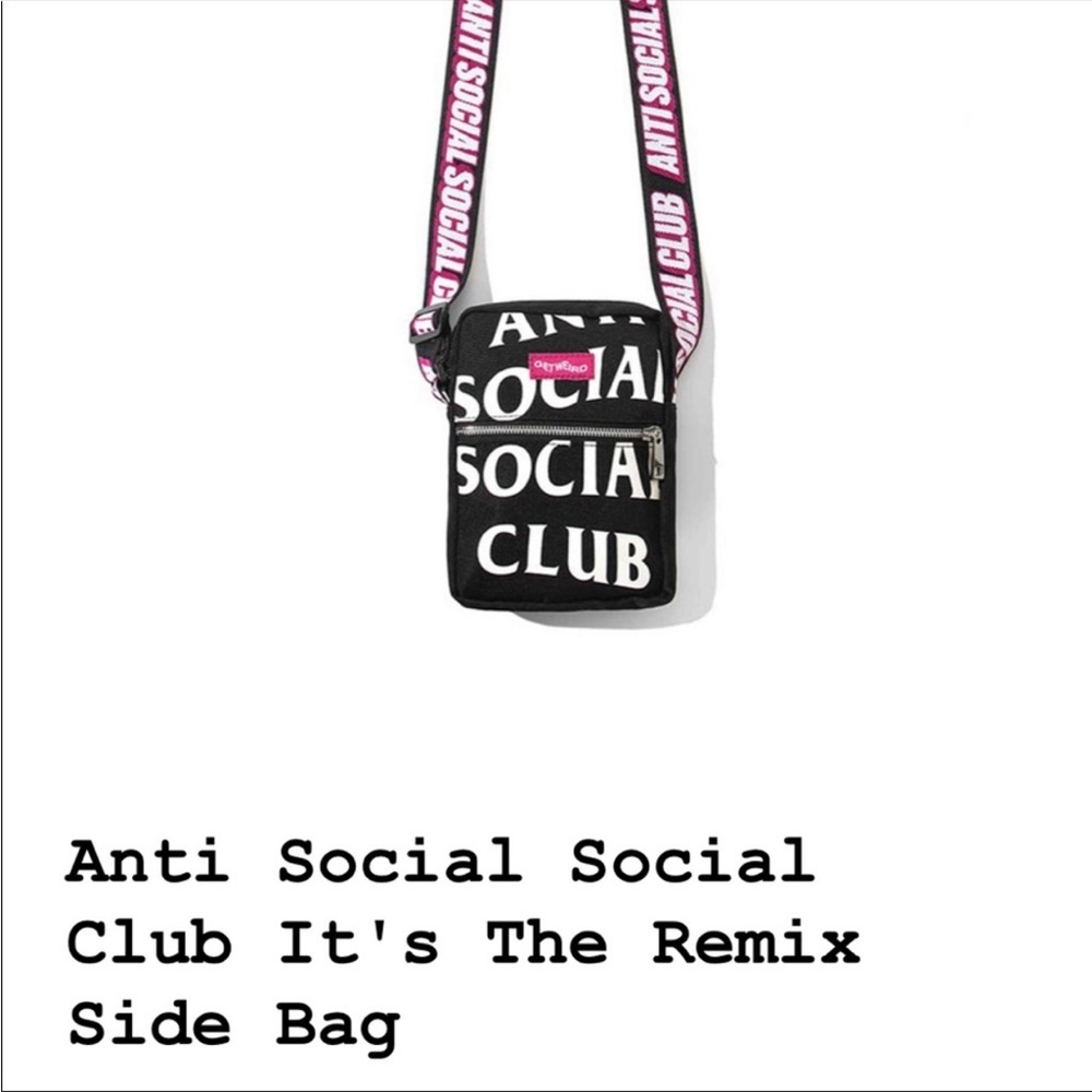 Anti social social club side bag DEADSTOCK!